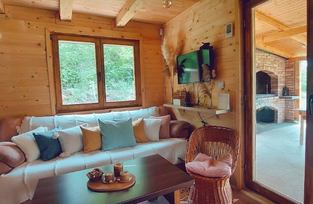 Cozy getaway house surrounded by forest and meadows