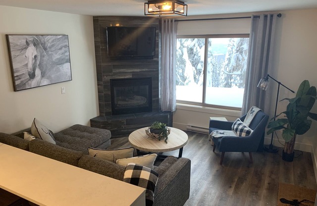 Cozy suite on the Ridge - private hot tub and laundry.