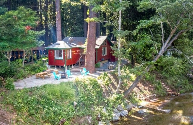CozyCreekCabin-Swimming Hole!Cottage On Pristine Creek!Magical! WiFi/Pup/HtTb