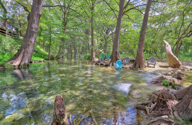 Creekside Cabins - The Texan | Studio Layout with Creek Access!