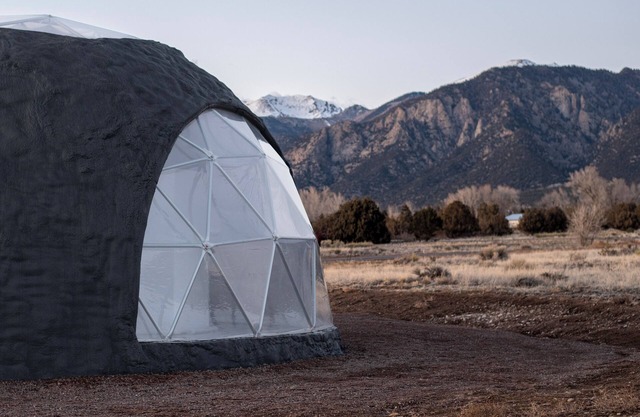 CrestDomes: “Dome of Dreams” a Luxury Glamping Dome Home near the Sand Dunes