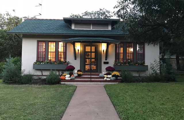Curated boutique stay in a 1920s English bungalow. Modern twist on a classic!
