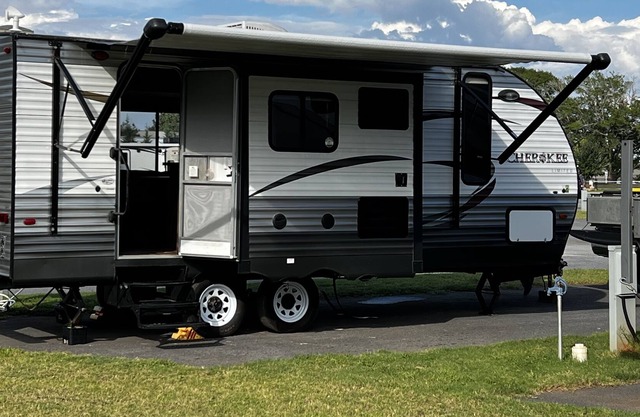 Delightful RV placed at any local Campground