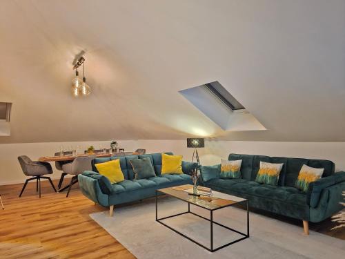 Design-Penthouse I 90qm I Europapark 20 min I Boxspring I Nespresso I Parking