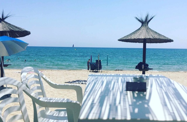 Detached house with terrace, private pool, Beach 5min walk