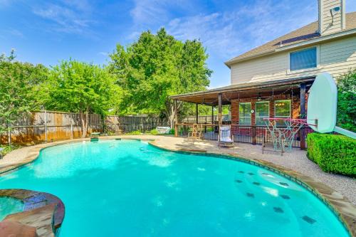 DFW Sports Hub Home with Pool and Hot Tub in Frisco!