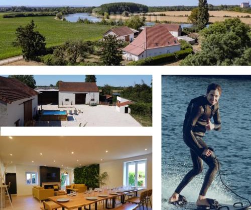 Domaine en bord de saone