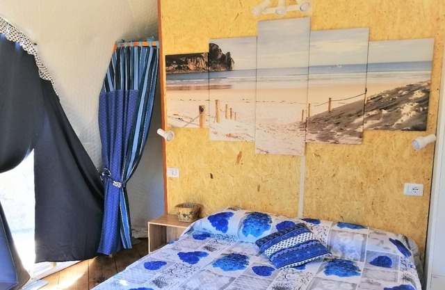 Double Geodesic dome 6 pax