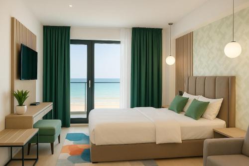 Double Room with Sofa Bed & Sea View