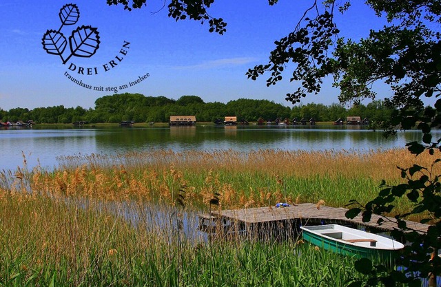 Dream house "Drei Erlen" on the Inselsee, with lake access, jetty and bathing facilities