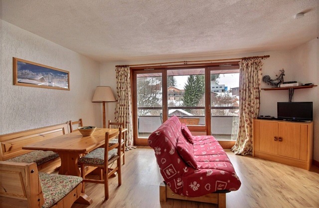 dU¨PLEX APARTMENT WITH SWIMMING POOL ACCESS - SAINT JEAN D'AULPS SKI RESORT- 9 PEOPLE - DAILLE D10