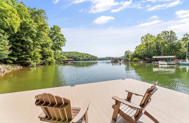 Easy Lakefront Path to Private Dock & Lake. Plenty of room for the whole family.