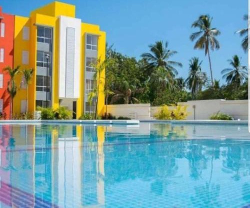 El Arrecife: Apartamento con alberca a 10 minutos de la playa