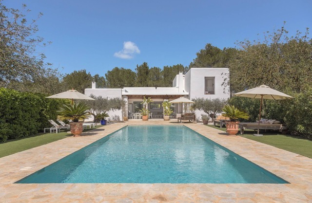 Elegant Blakstad Villa in Ibiza’s Heart | 4 Bedrooms, Private Pool, Fenced
