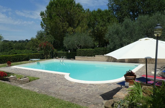 Elegant detached house in the countryside with an olive grove pool, close to the sea