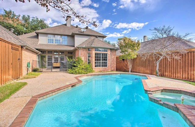 Elegant Plano Home w/Private Outdoor Pool!