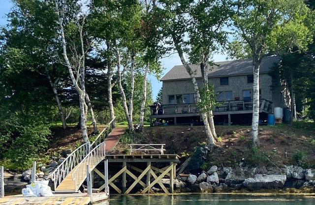 Enjoy a night on a private island in Midcoast Maine with Maine Lobster.