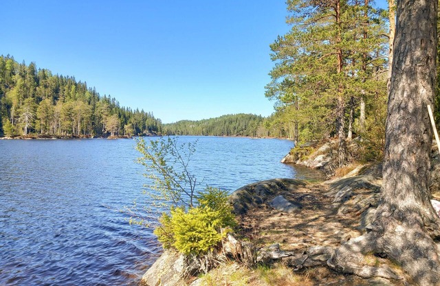 Enjoy relaxing days with tranquility at the lake Gjeddevann