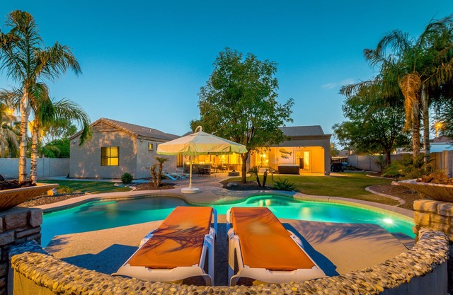 Enormous Resort Style Home with a Basement