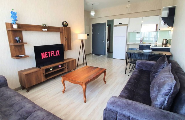 Entire 1+1 apartment with amazing view 16th floor