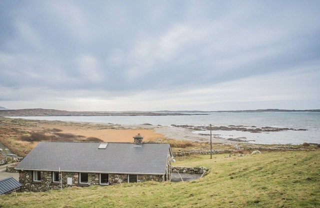 Errislannan Stone Cottage offers plenty of space and fabulous views.