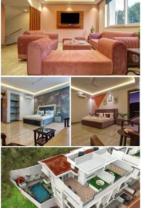 Euphoria Luxury Villa - 5BHK - Private Pool - Jacuzzi, Baga