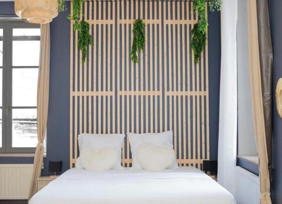 EVASION TROPICALE - studio avec spa, cosy et rénové au cœur de Soissons - 2 pers