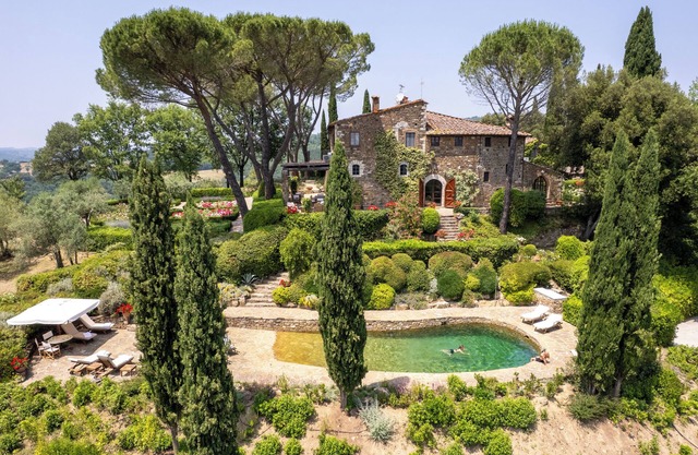 Exclusive Historic Villa & Vineyard - Private Chef, Pool, Views, Tennis, & More