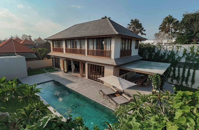 Exquisite Bohemain 4-bdr modern nestled in the serene embrace of Seseh, Canggu.