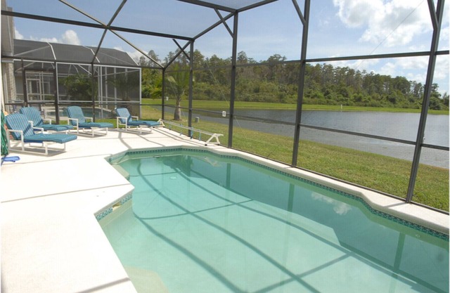 Fabulous South Facing Lakeside Villa with Private Pool, all at ground level.