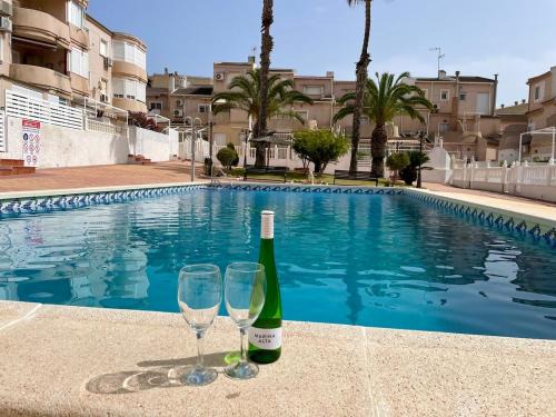 Family apartment with pool