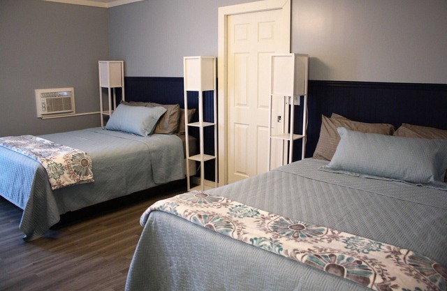 Family owned vacation suite conveniently located across from Lake Huron beach.