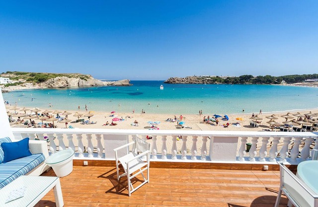 Fantastic beach front town house, Arenal de´n Castell, Minorca