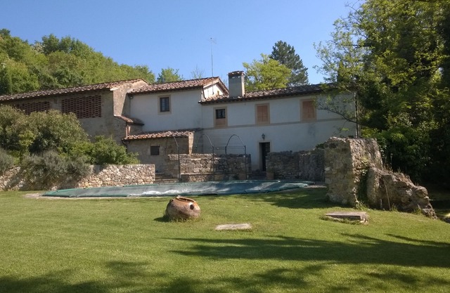Farmhouse in old mill nestled in the beautiful Chianti hills