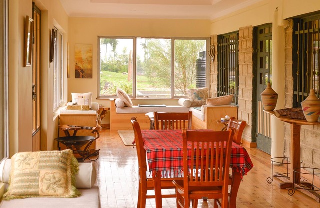 Farmstay lodge: organic and eco-friendly and discreet