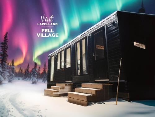 Fell Village 1 with a Mountain View, Fireplace, Sauna, Kitchen