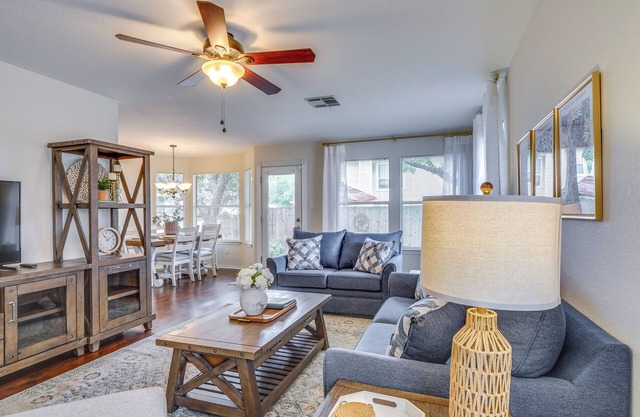 Fenced Yard + Patio: Family Home in Round Rock