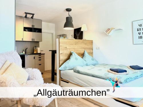 Ferienapartment Allgäuträumchen - modernes Apartment im Allgäu mit Außensitzplatz