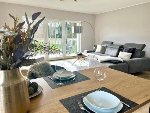 Ferienwohnung Bella - mit Waschmaschine, Fahrstuhl und Carport in ruhiger Altstadtlage von Ballenstedt