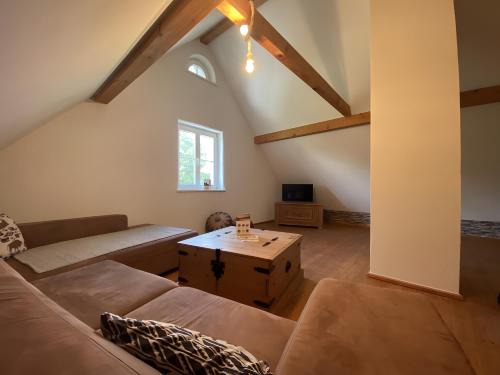 Ferienwohnung mit Giebelzimmer