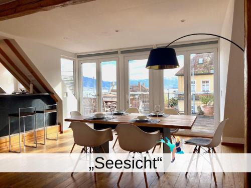 Ferienwohnung Seesicht -Maisonette mit Dachterrasse im Insel-Altstadthaus