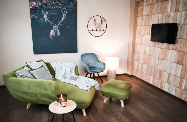 FeWo Herbst - Villa Waldrand - Right by the forest - Luxury bathroom and large garden -