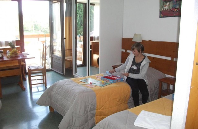 Fitness, swimming pool, hammam, parking, tv, ski locker, 35m², Les Rousses