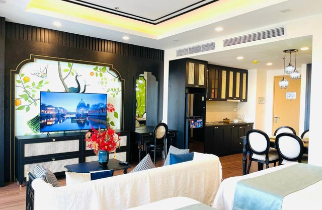 FLC sea tower studio 2 giường đôi 49m2 view biển