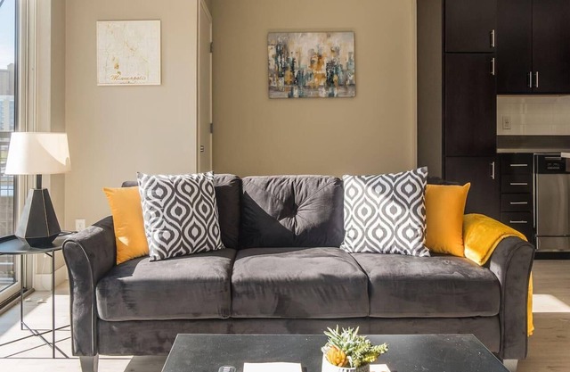 Frontdesk | Sleek Minneapolis 1BR near the River