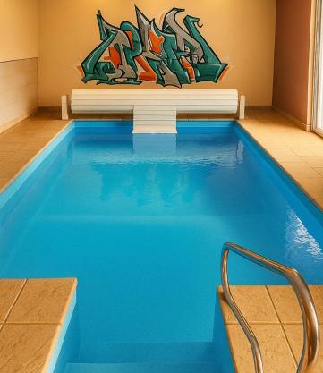 Gîte avec piscine d'intérieure