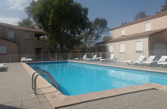 Gite Ardèche Sud with swimming pool, tennis, playground