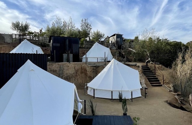 Glamor camping 2 minutes from Vinicola and restaurants