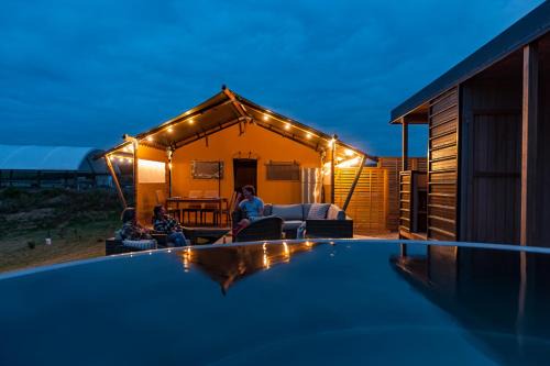 Glamping at the Tasman Cloud