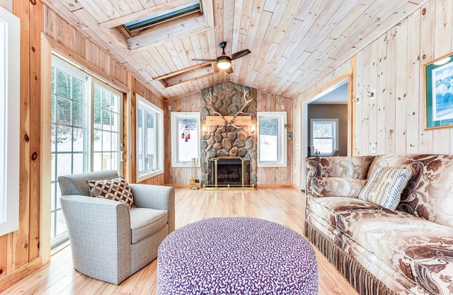 Gore Mountain Retreat: Deck & Game Room